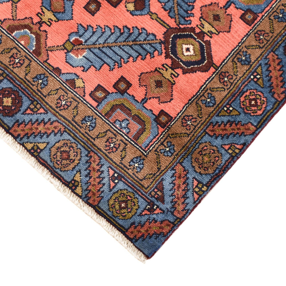 Tappeto corsia Tappeto Persero - Nomade - 187 x 80 cm - rosso chiaro