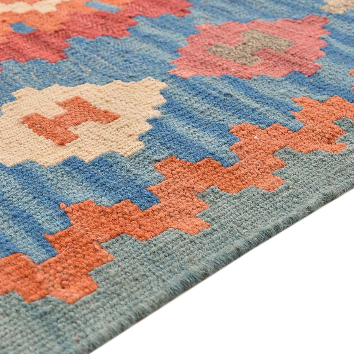 Tappeto Kelim - Orientale - 203 x 157 cm - multicolore