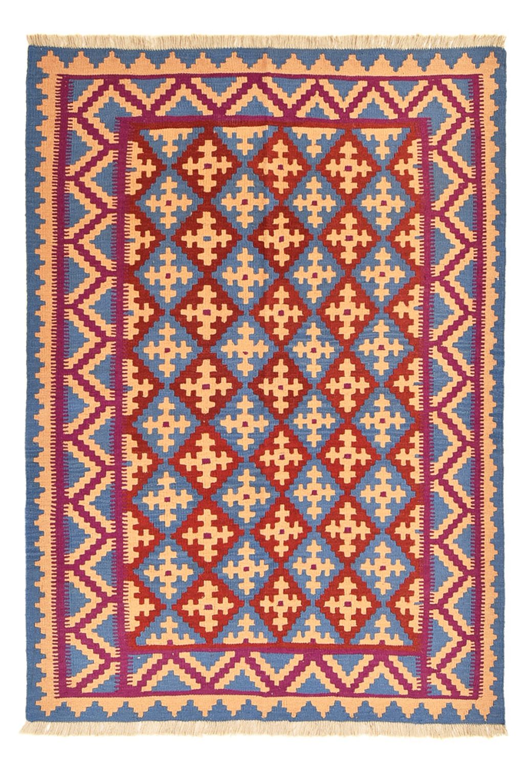 Tappeto Kelim - Orientale - 208 x 150 cm - multicolore