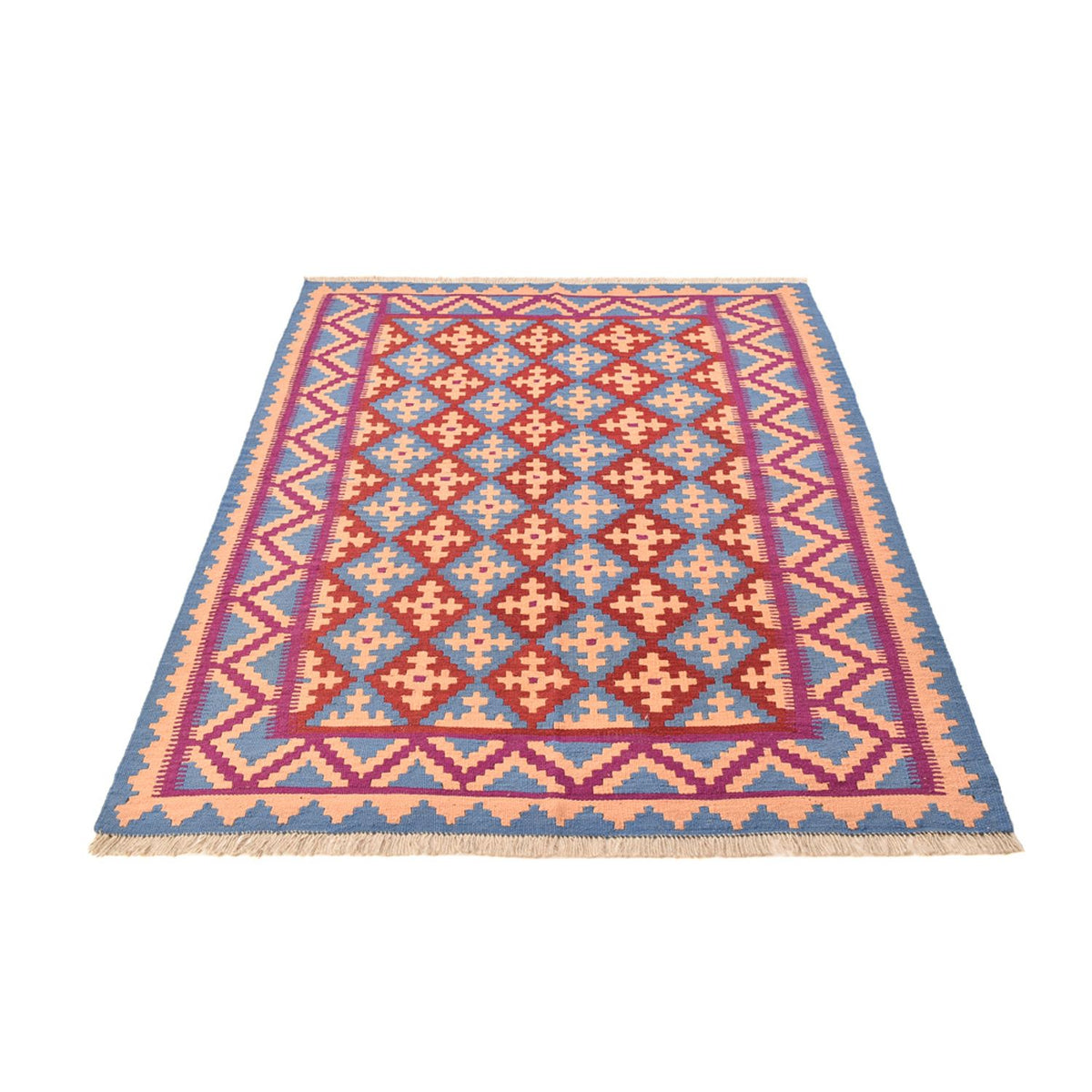 Tappeto Kelim - Orientale - 208 x 150 cm - multicolore