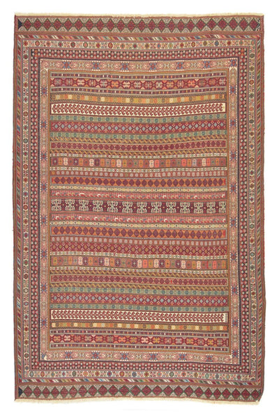 Afshar Sirjan Tappeto 197x297cm - Tappeto persiano