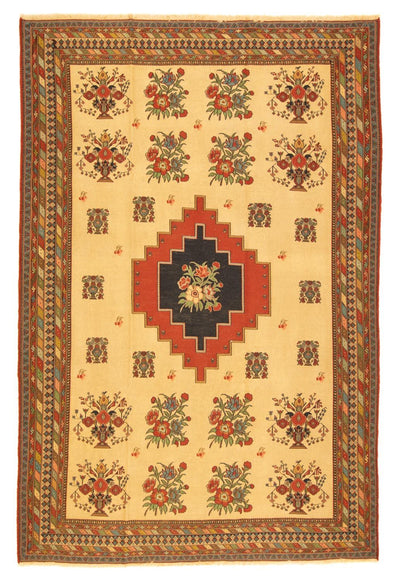 Afshar Sirjan Tappeto 202x298cm - Tappeto persiano