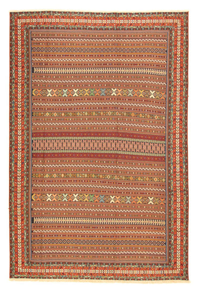Afshar Sirjan Tappeto 195x283cm - Tappeto persiano