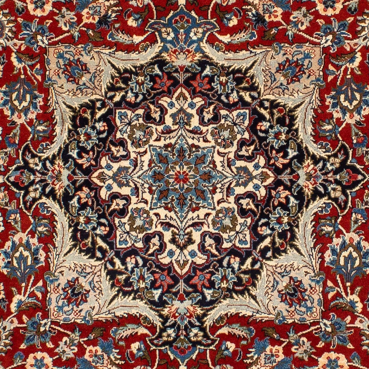 Tappeto Persero - Keshan - 300 x 205 cm - rosso scuro