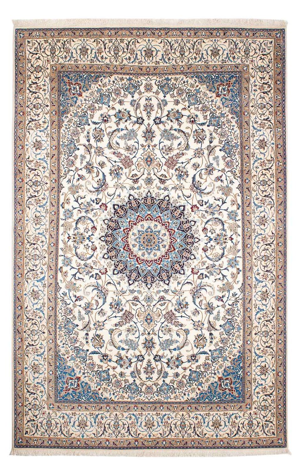 Tappeto Persero - Nain - Premio - 263 x 172 cm - beige