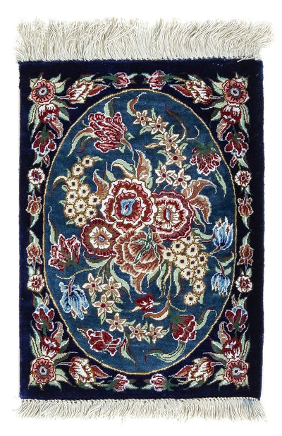 Qom seta Tappeto 28x40cm - Tappeto persiano