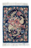Tappeto di seta - Ghom seta - Premio - 40 x 28 cm - blu scuro