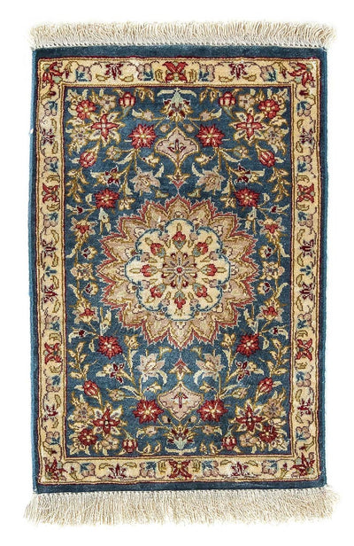 Qom seta Tappeto 27x44cm - Tappeto persiano