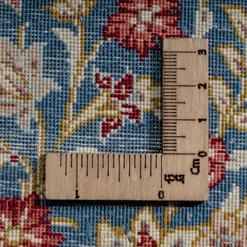 Tappeto di seta - Ghom seta - Premio - 44 x 27 cm - blu scuro