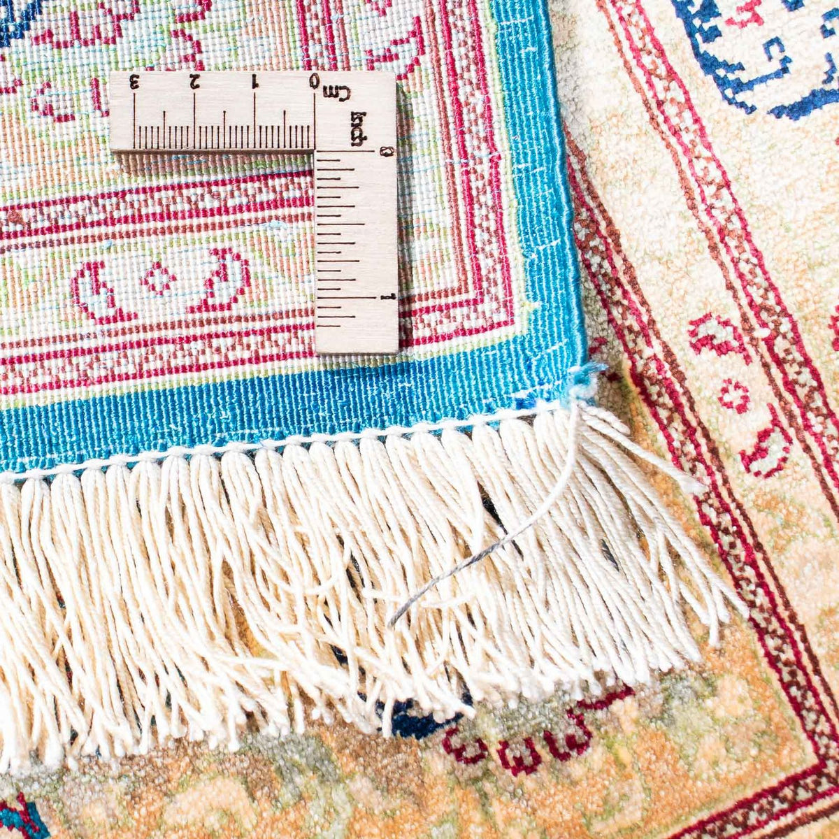 Tappeto Persero - Ghom - 119 x 78 cm - turchese