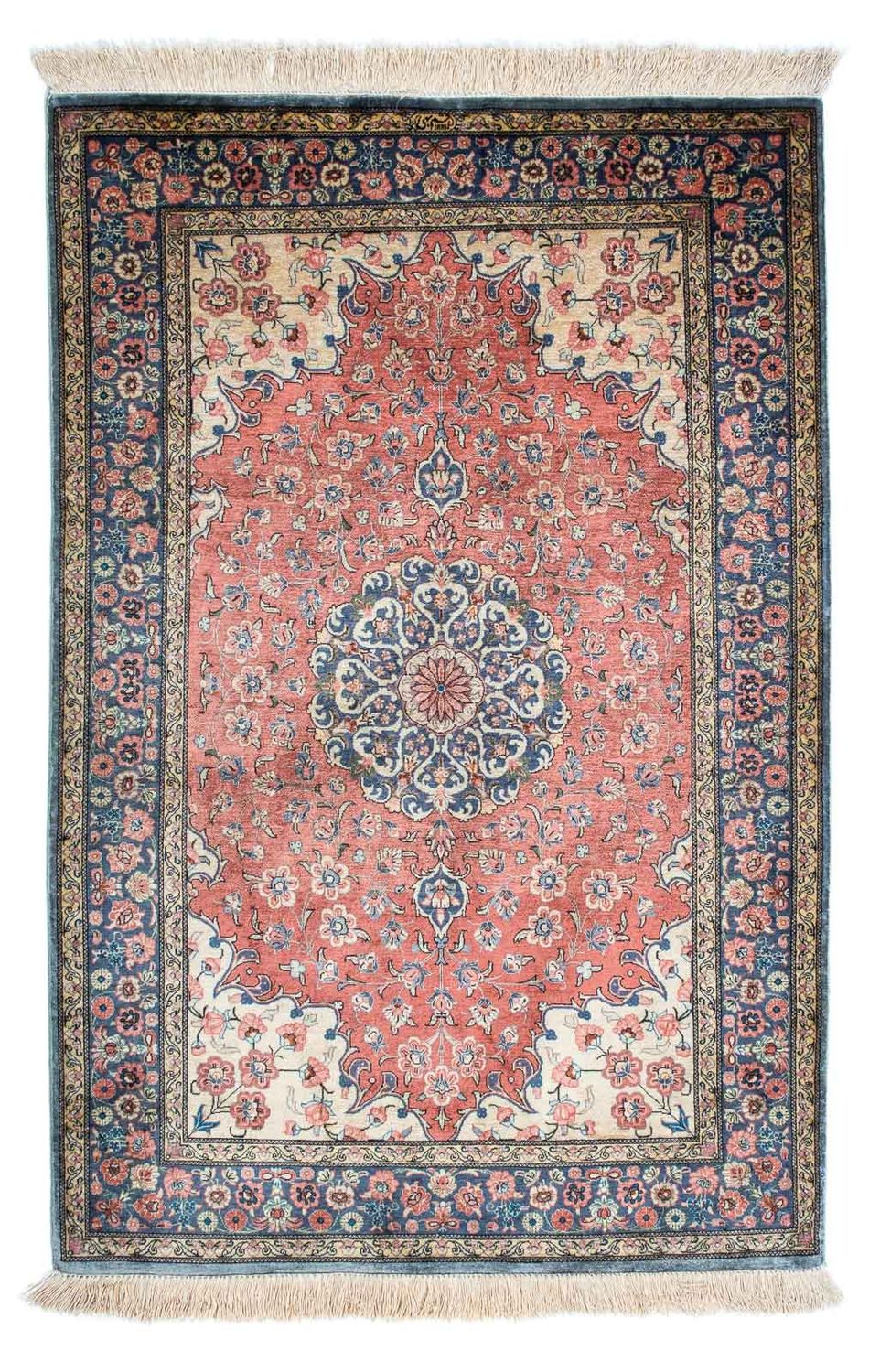 Tappeto Persero - Ghom - 121 x 78 cm - ruggine