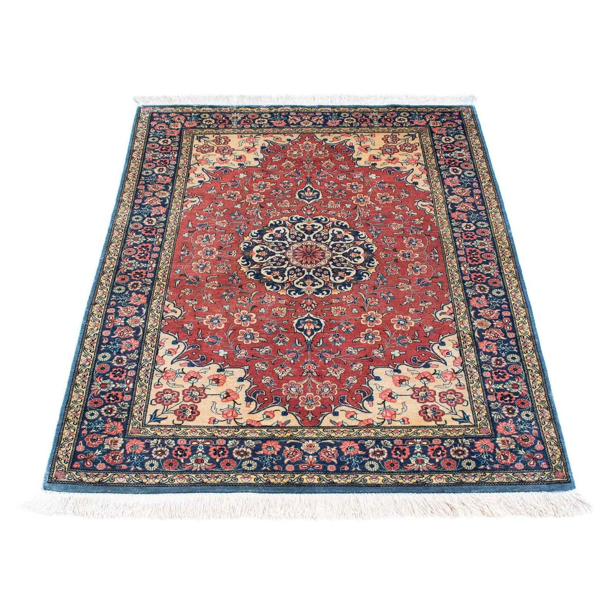 Tappeto Persero - Ghom - 121 x 78 cm - ruggine