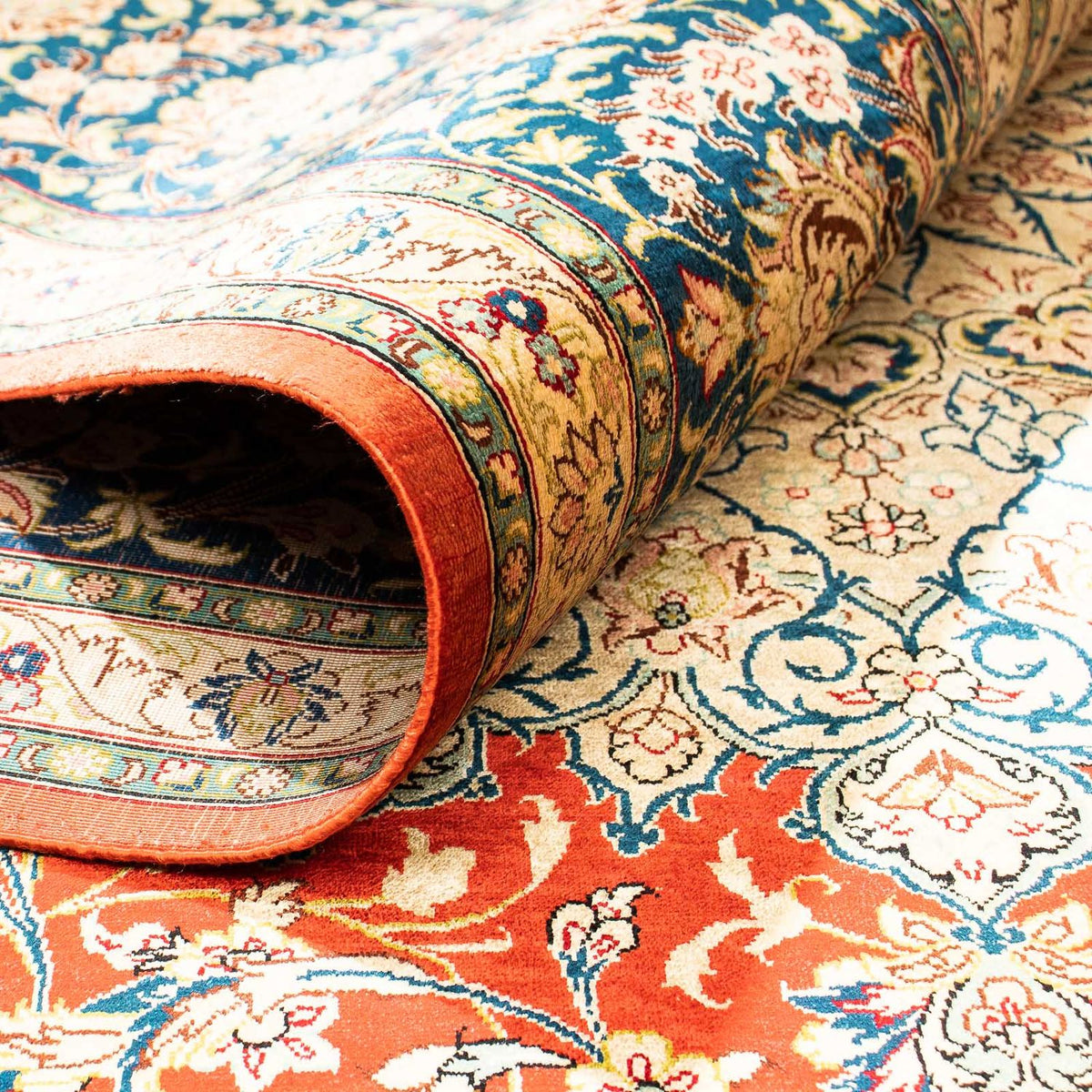 Tappeto Persero - Ghom - 296 x 196 cm - ruggine