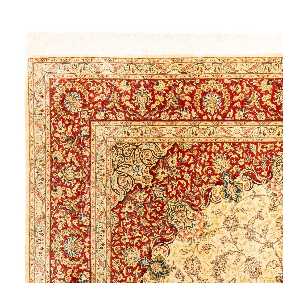 Tappeto Persero - Ghom - 312 x 198 cm - rosso