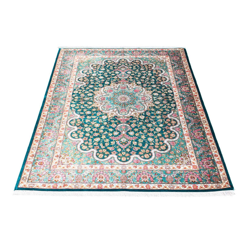 Tappeto Persero - Ghom - 163 x 100 cm - verde