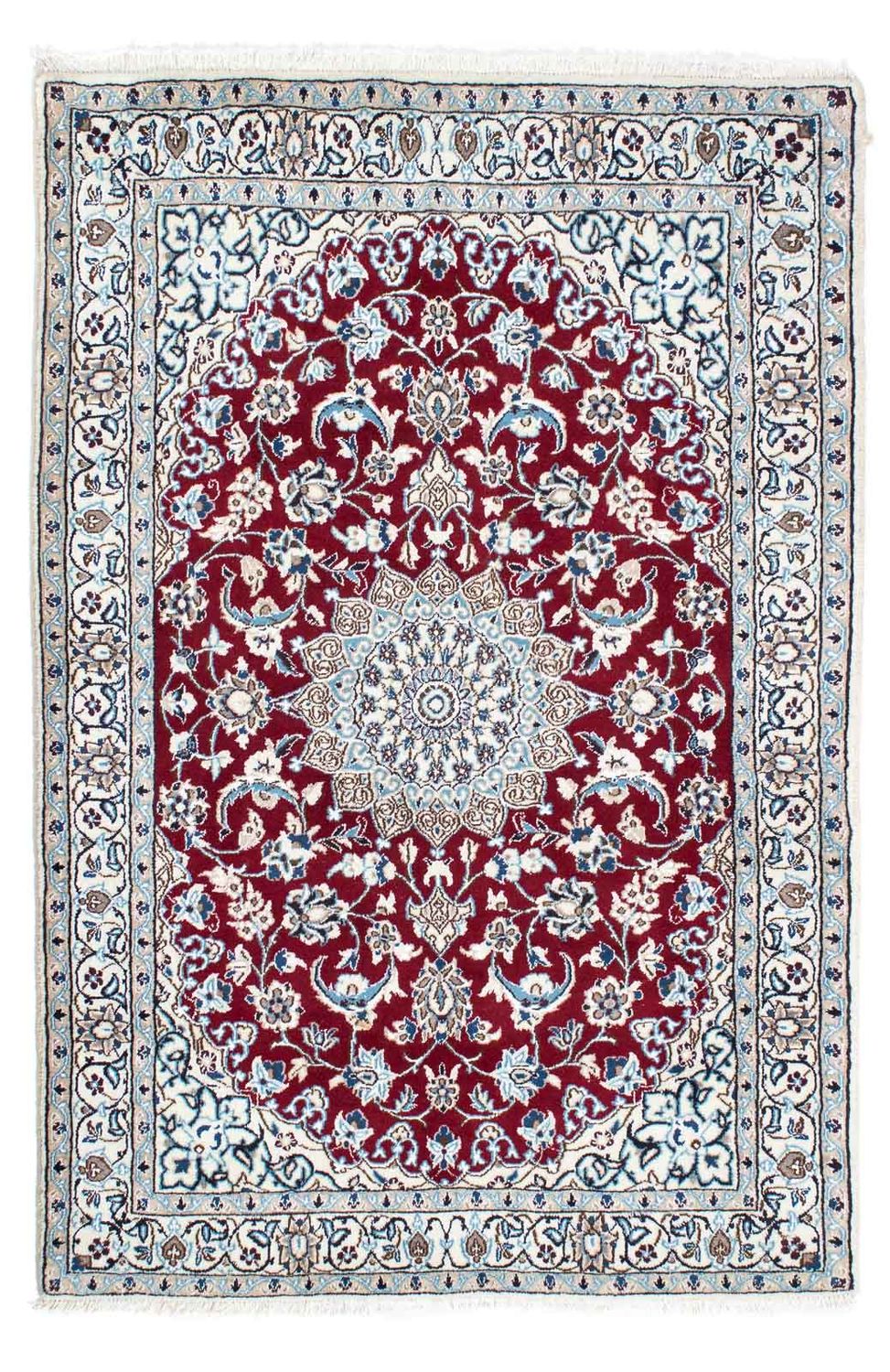 Tappeto Persero - Nain - Reale - 173 x 114 cm - rosso scuro
