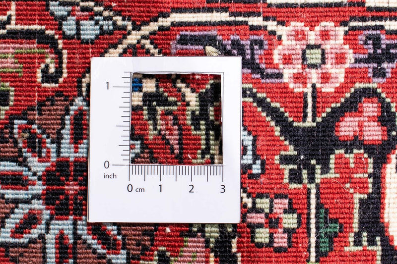 Tappeto Persero - Bidjar rotondo  - 250 x 250 cm - rosso scuro