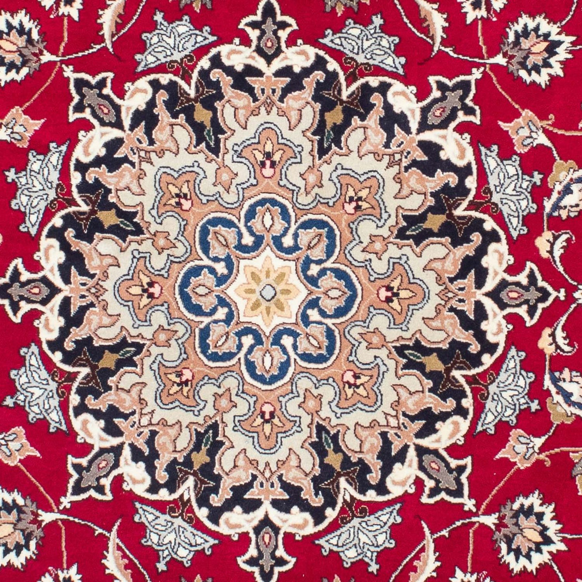 Tappeto Persero - Tabriz - Reale - 210 x 154 cm - rosso