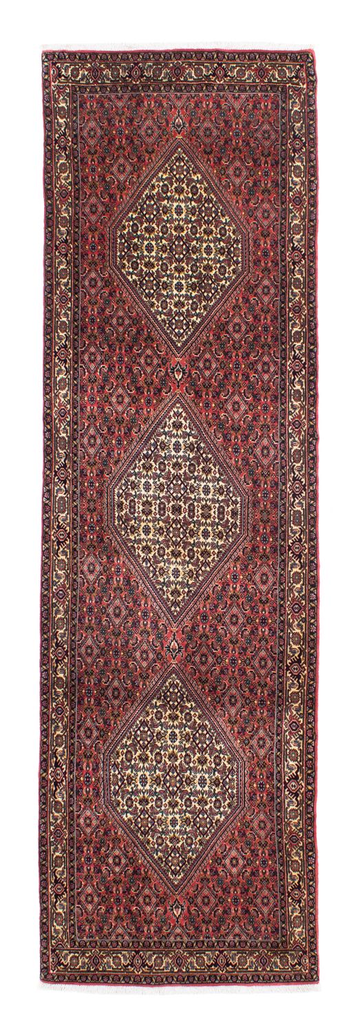 Tappeto corsia Tappeto Persero - Bidjar - 298 x 88 cm - rosso scuro