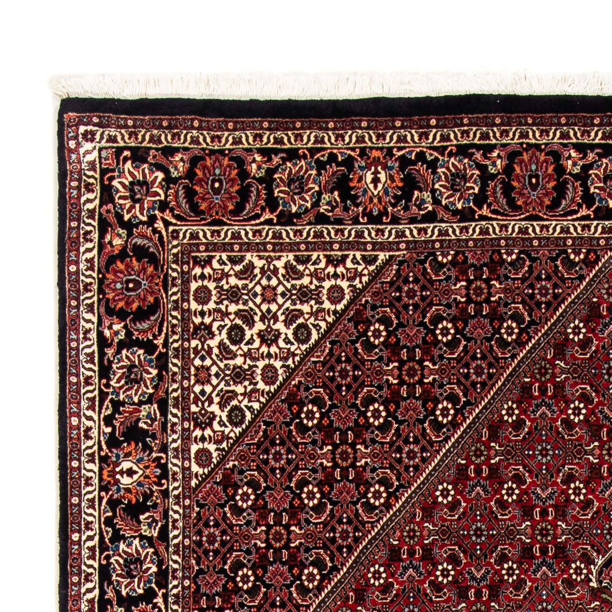 Tappeto Persero - Bidjar - 240 x 166 cm - rosso scuro