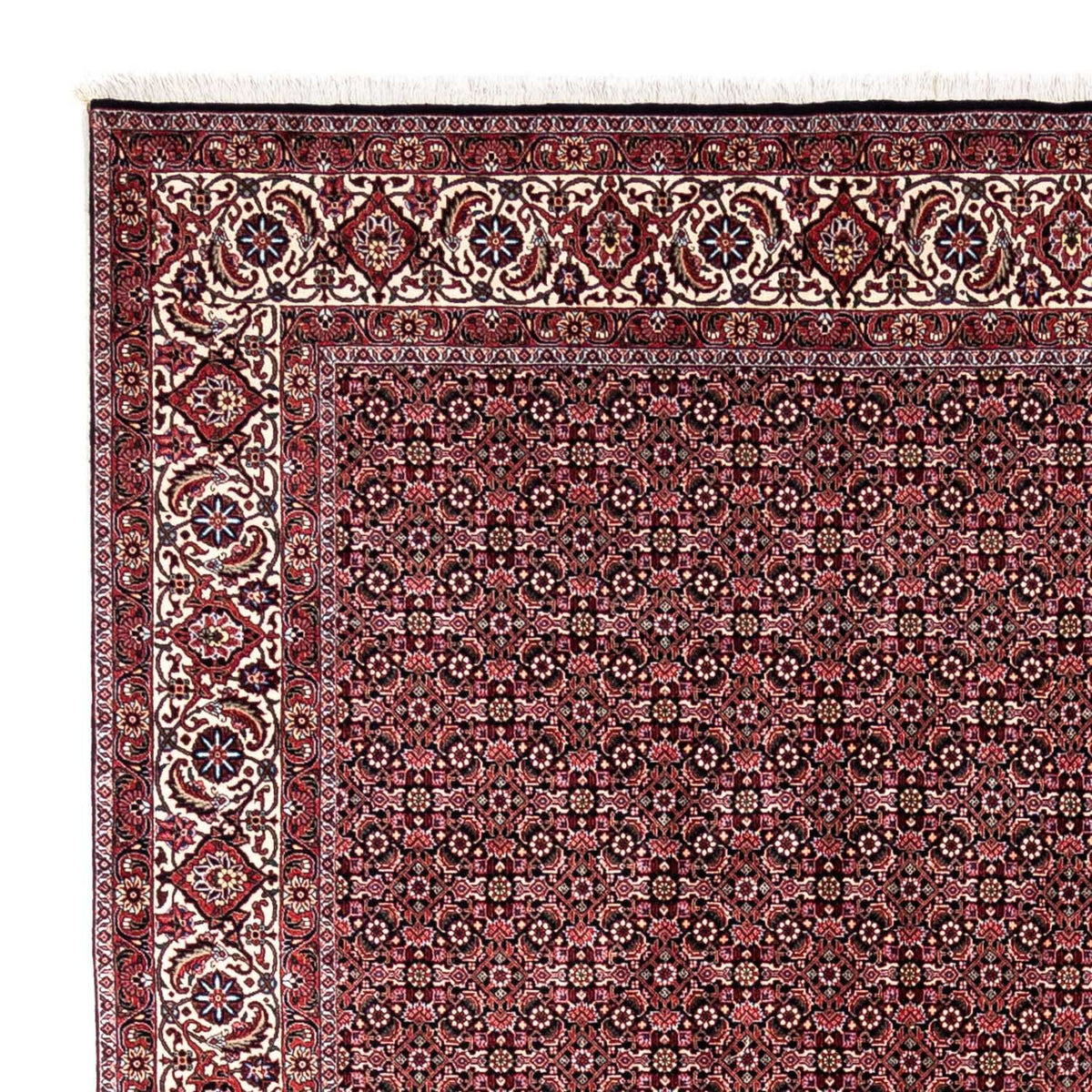 Tappeto Persero - Bidjar - 346 x 250 cm - rosso scuro