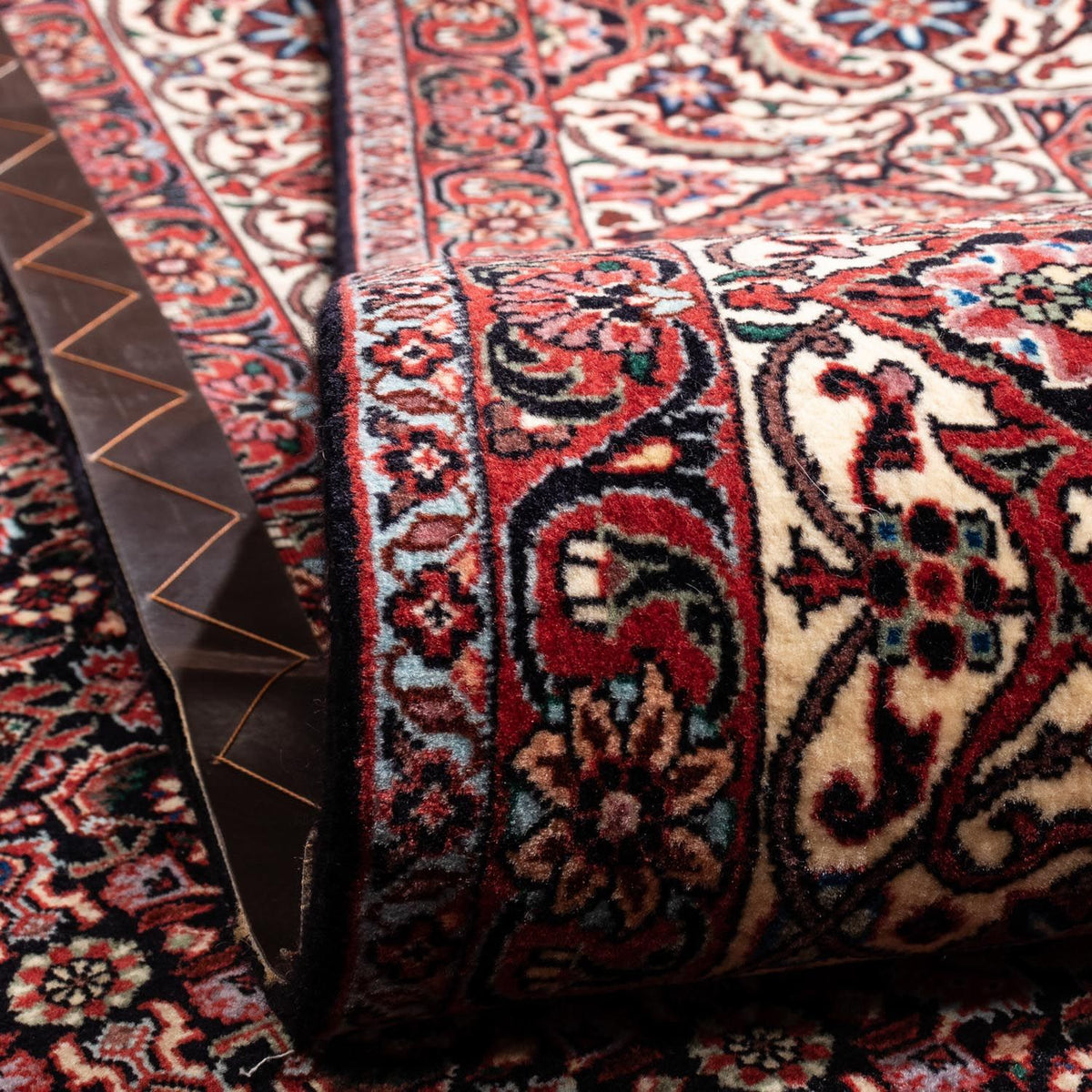 Tappeto Persero - Bidjar - 346 x 250 cm - rosso scuro