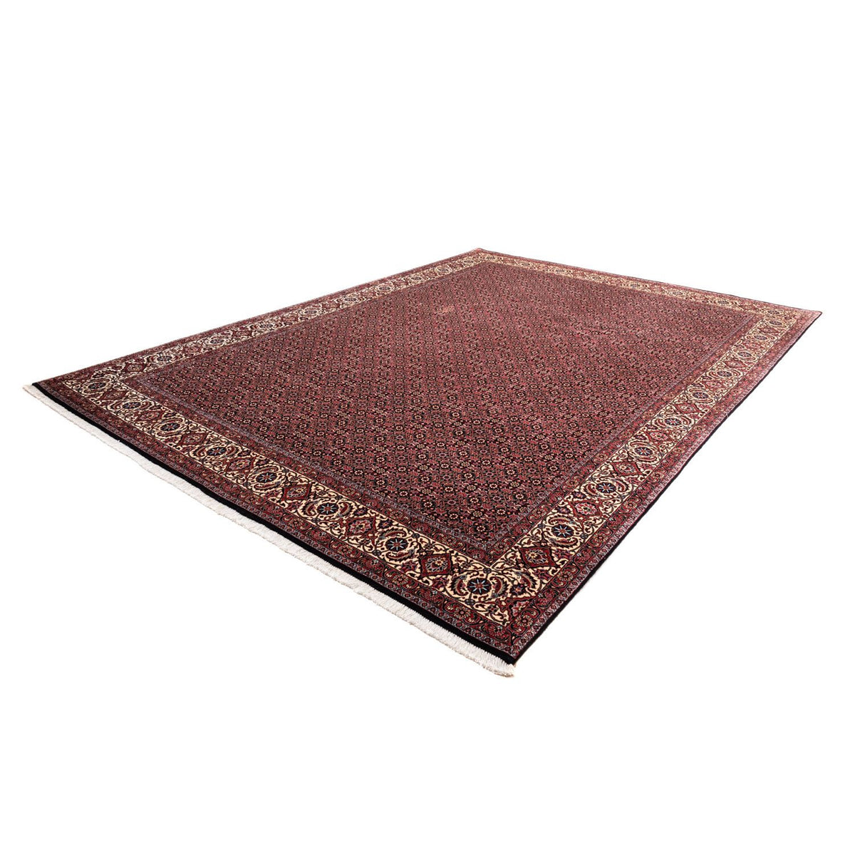 Tappeto Persero - Bidjar - 346 x 250 cm - rosso scuro