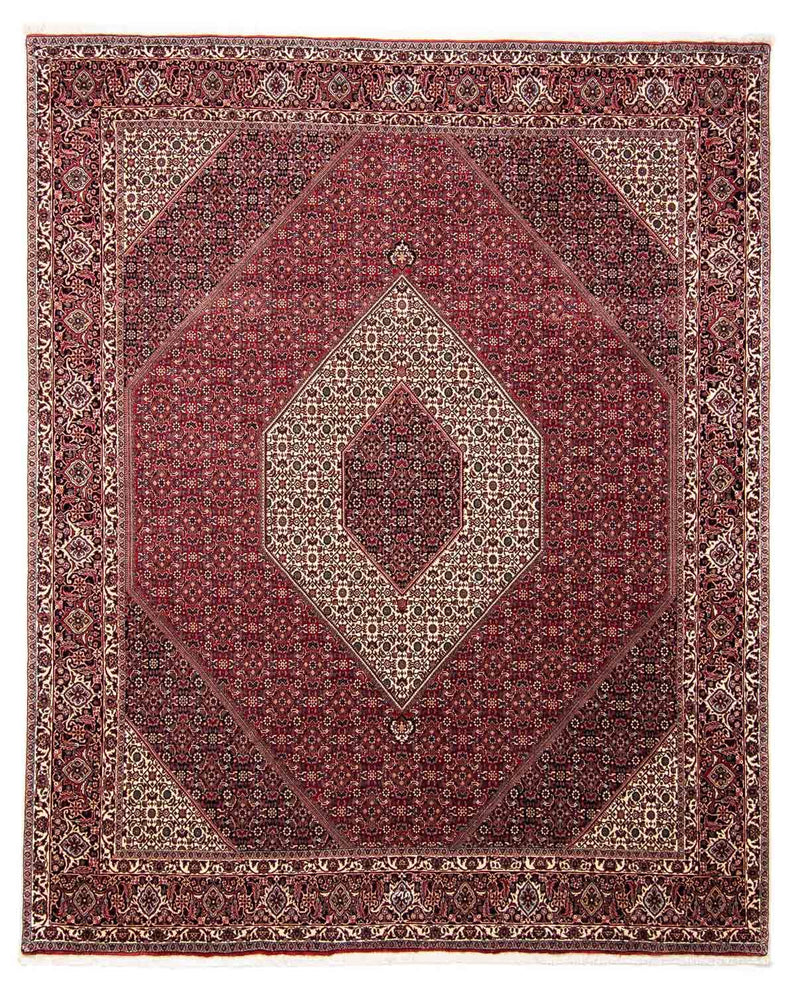 Tappeto Persero - Bidjar - 303 x 250 cm - rosso scuro