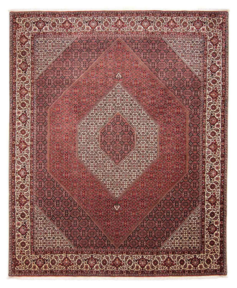 Tappeto Persero - Bidjar - 309 x 256 cm - rosso scuro