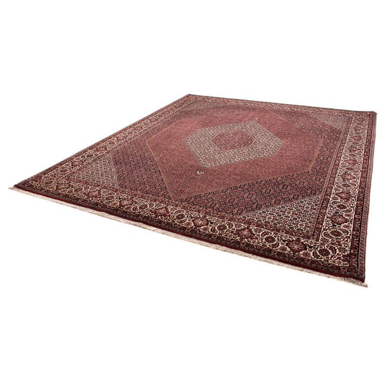 Tappeto Persero - Bidjar - 309 x 256 cm - rosso scuro