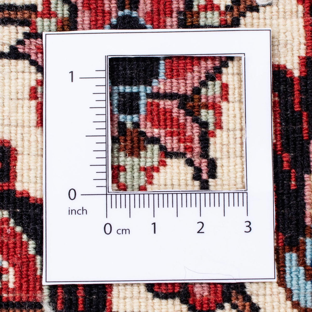 Tappeto Persero - Bidjar - 309 x 256 cm - rosso scuro