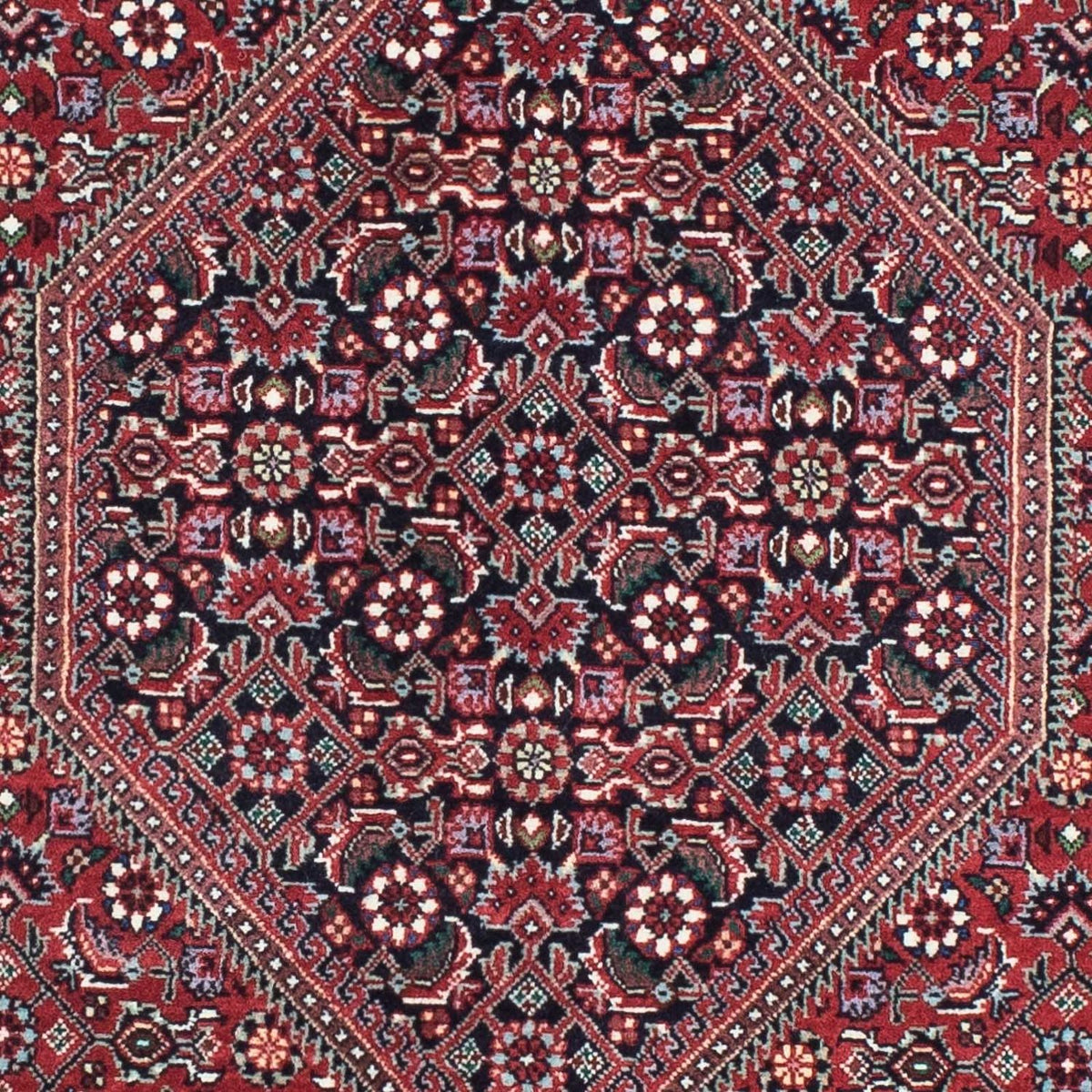 Tappeto corsia Tappeto Persero - Bidjar - 205 x 72 cm - blu scuro