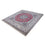 Tappeto Persero - Nain quadrato - 209 x 194 cm - rosso scuro