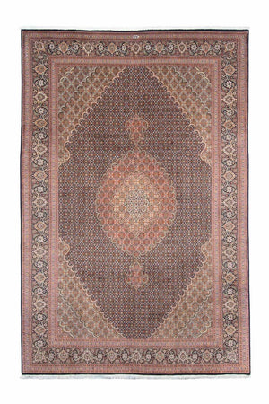 Tappeto Persero - Tabriz - 305 x 198 cm - blu scuro