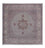 Tappeto Persero - Tabriz quadrato  - 258 x 252 cm - grigio