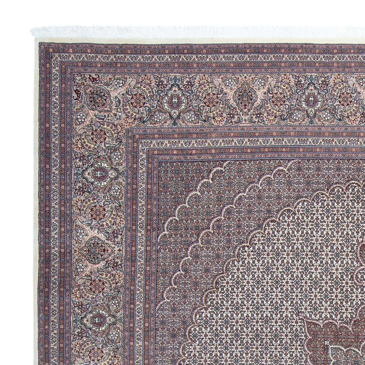 Tappeto Persero - Tabriz quadrato  - 258 x 252 cm - grigio