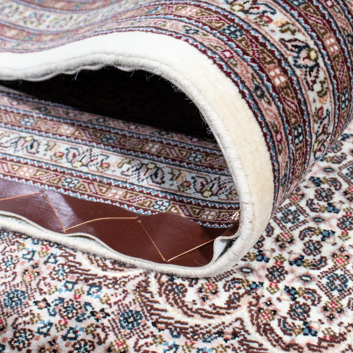 Tappeto Persero - Tabriz quadrato  - 258 x 252 cm - grigio
