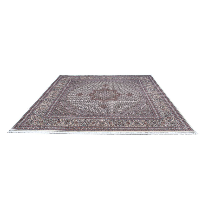 Tappeto Persero - Tabriz quadrato  - 258 x 252 cm - grigio