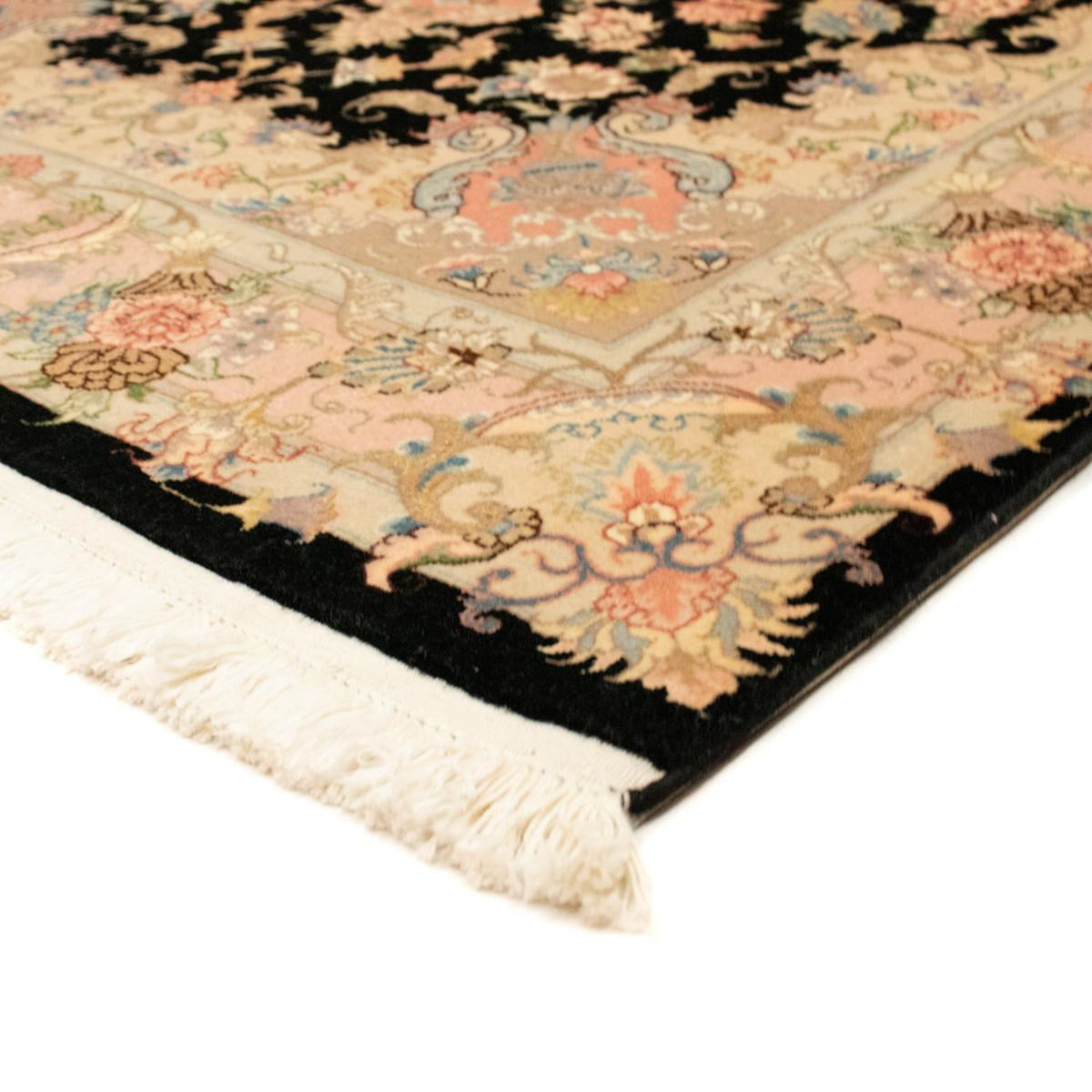 Tappeto Persero - Tabriz - Reale - 150 x 100 cm - blu scuro