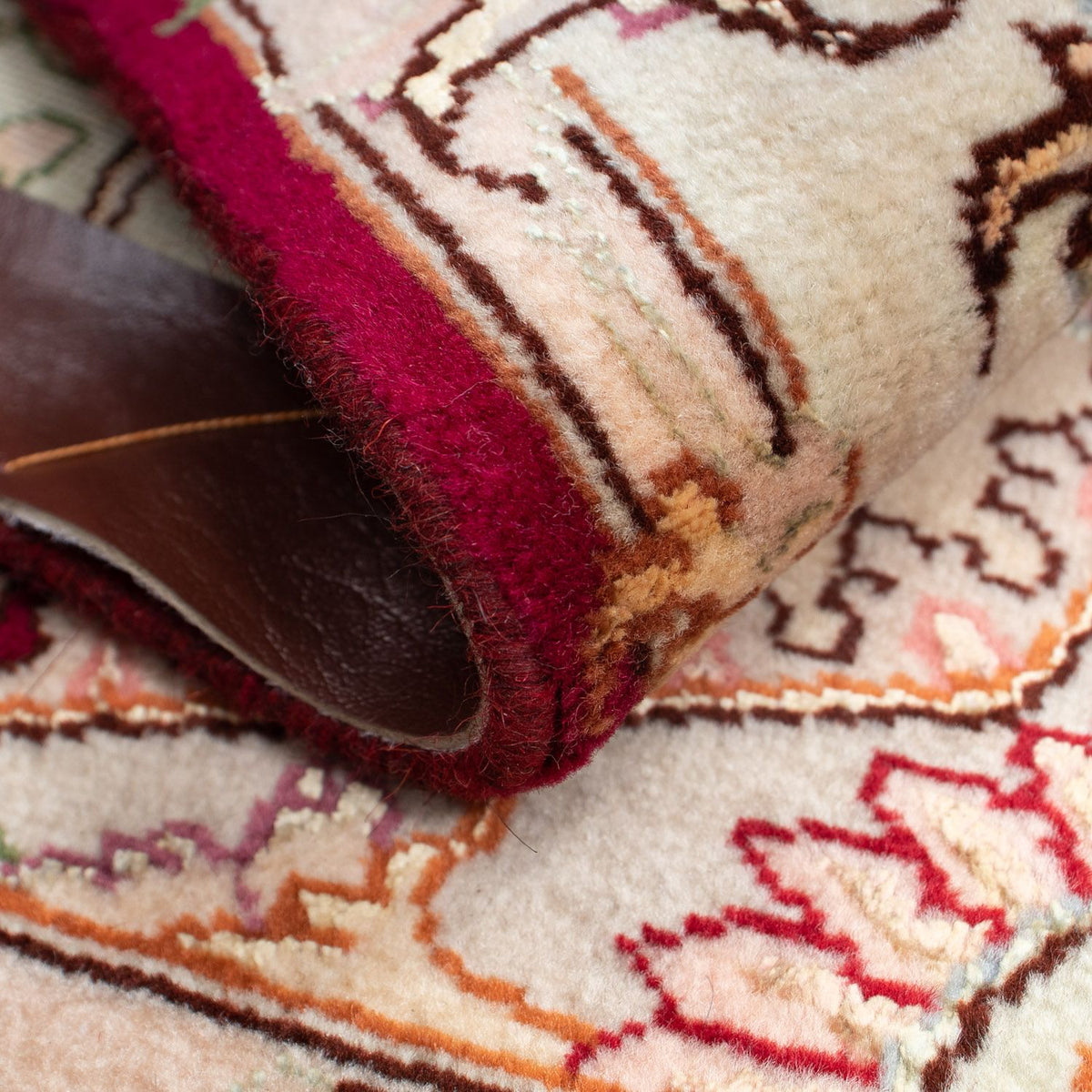 Tappeto Persero - Tabriz - Reale - 87 x 59 cm - rosso scuro