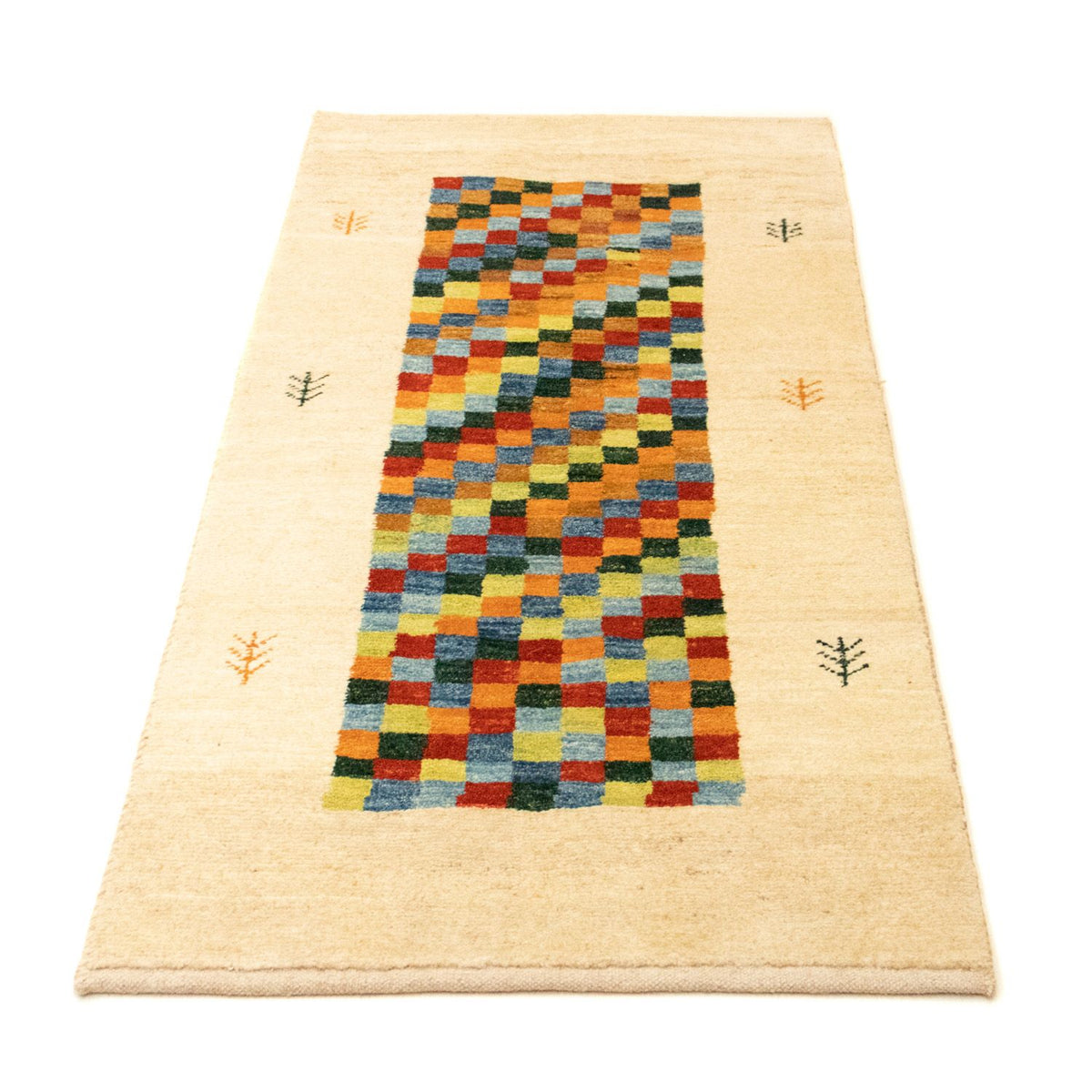 Tappeto Gabbeh - Persero - 140 x 68 cm - multicolore