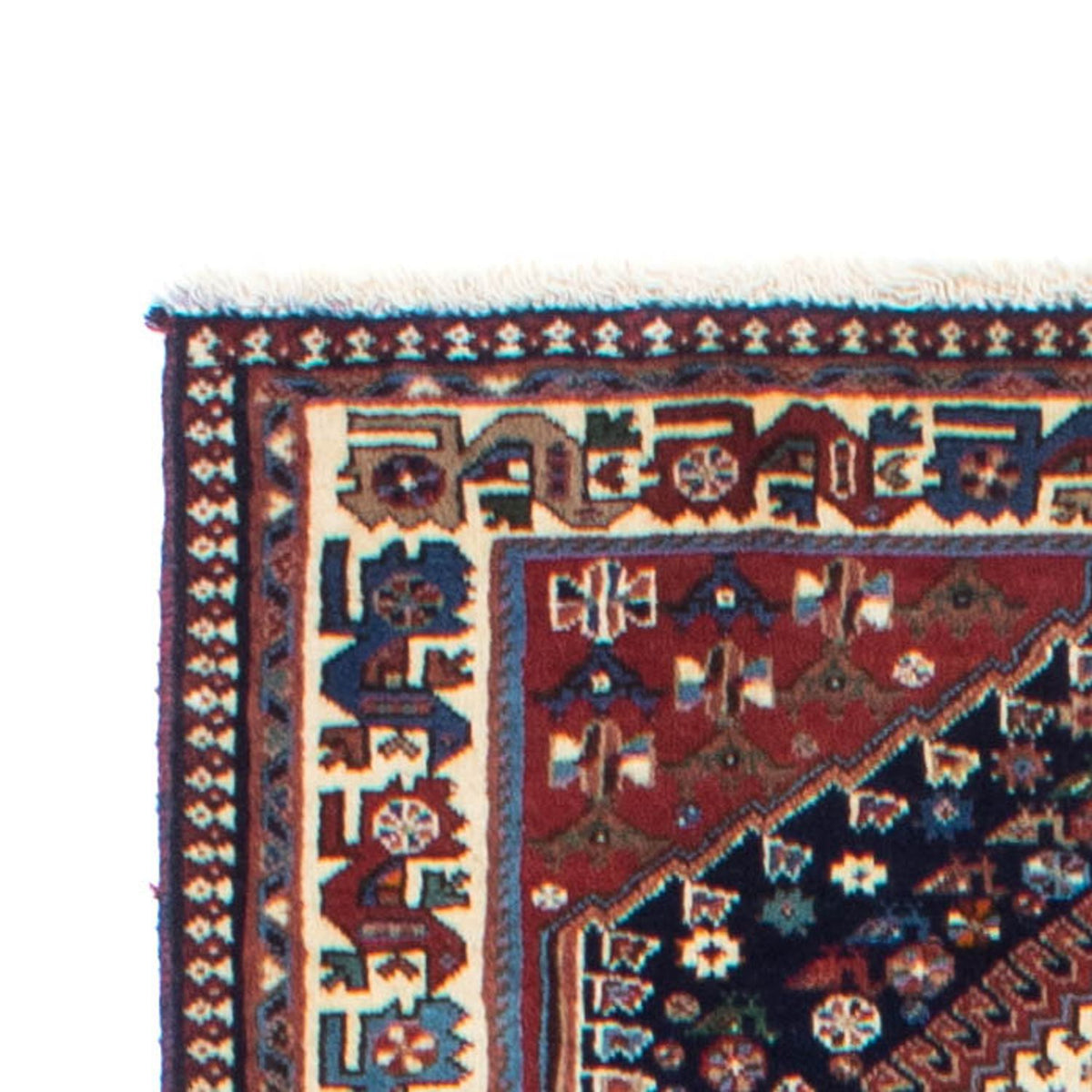 Tappeto corsia Tappeto Persero - Bidjar - 288 x 80 cm - blu scuro