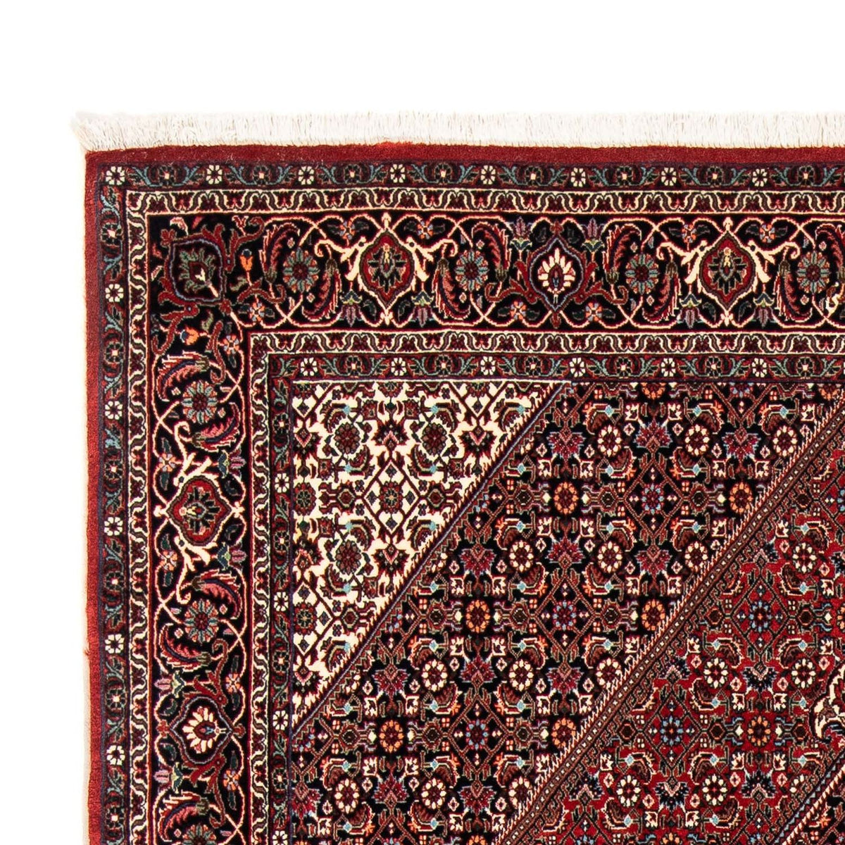 Tappeto Persero - Bidjar - 252 x 172 cm - rosso scuro