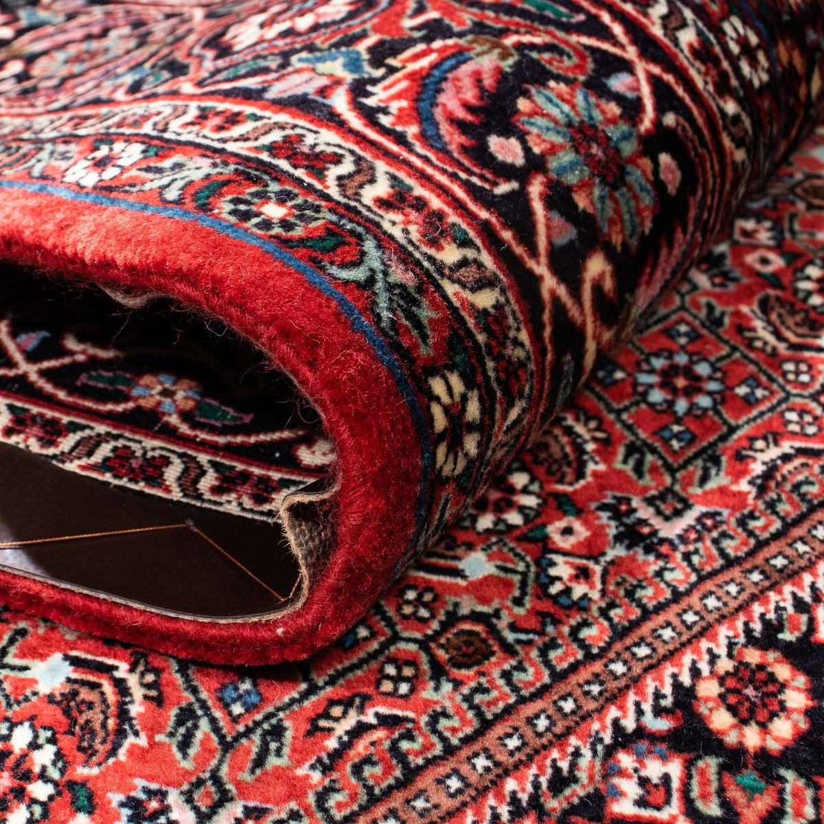 Tappeto Persero - Bidjar - 252 x 172 cm - rosso scuro