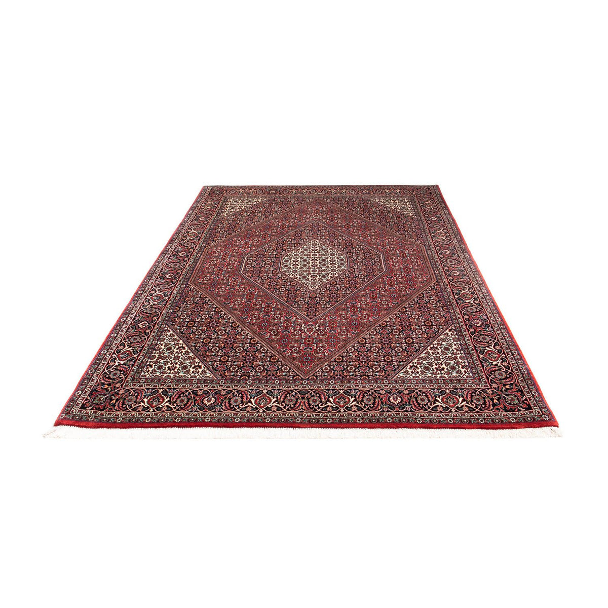 Tappeto Persero - Bidjar - 252 x 172 cm - rosso scuro