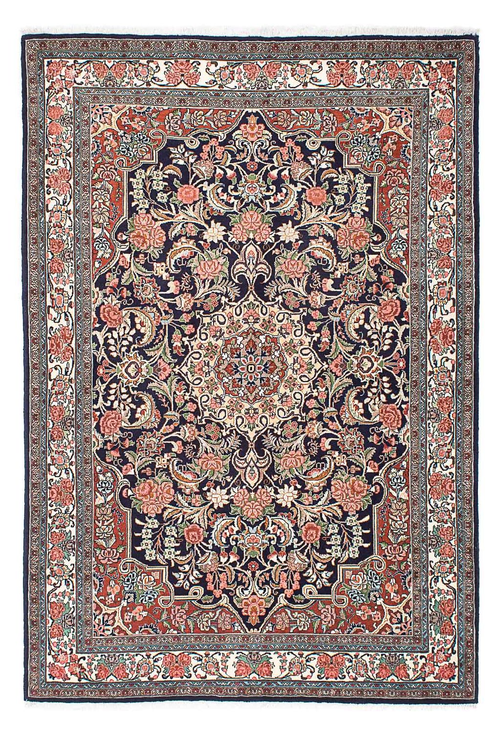 Tappeto Persero - Bidjar - 207 x 140 cm - blu scuro