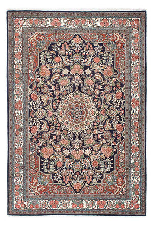 Tappeto Persero - Bidjar - 207 x 140 cm - blu scuro