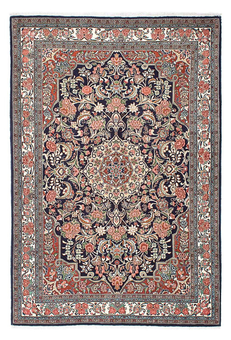 Tappeto Persero - Bidjar - 207 x 140 cm - blu scuro