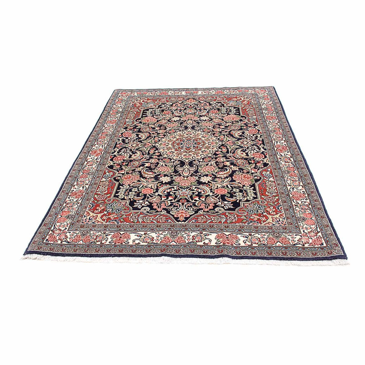 Tappeto Persero - Bidjar - 207 x 140 cm - blu scuro