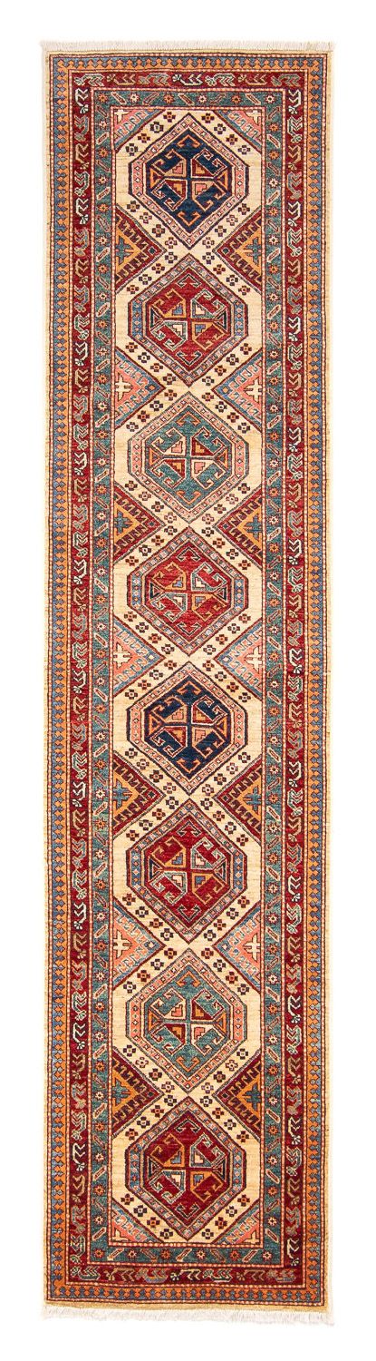 Tappeto corsia Tappeto Ziegler - Kazak - 309 x 74 cm - multicolore